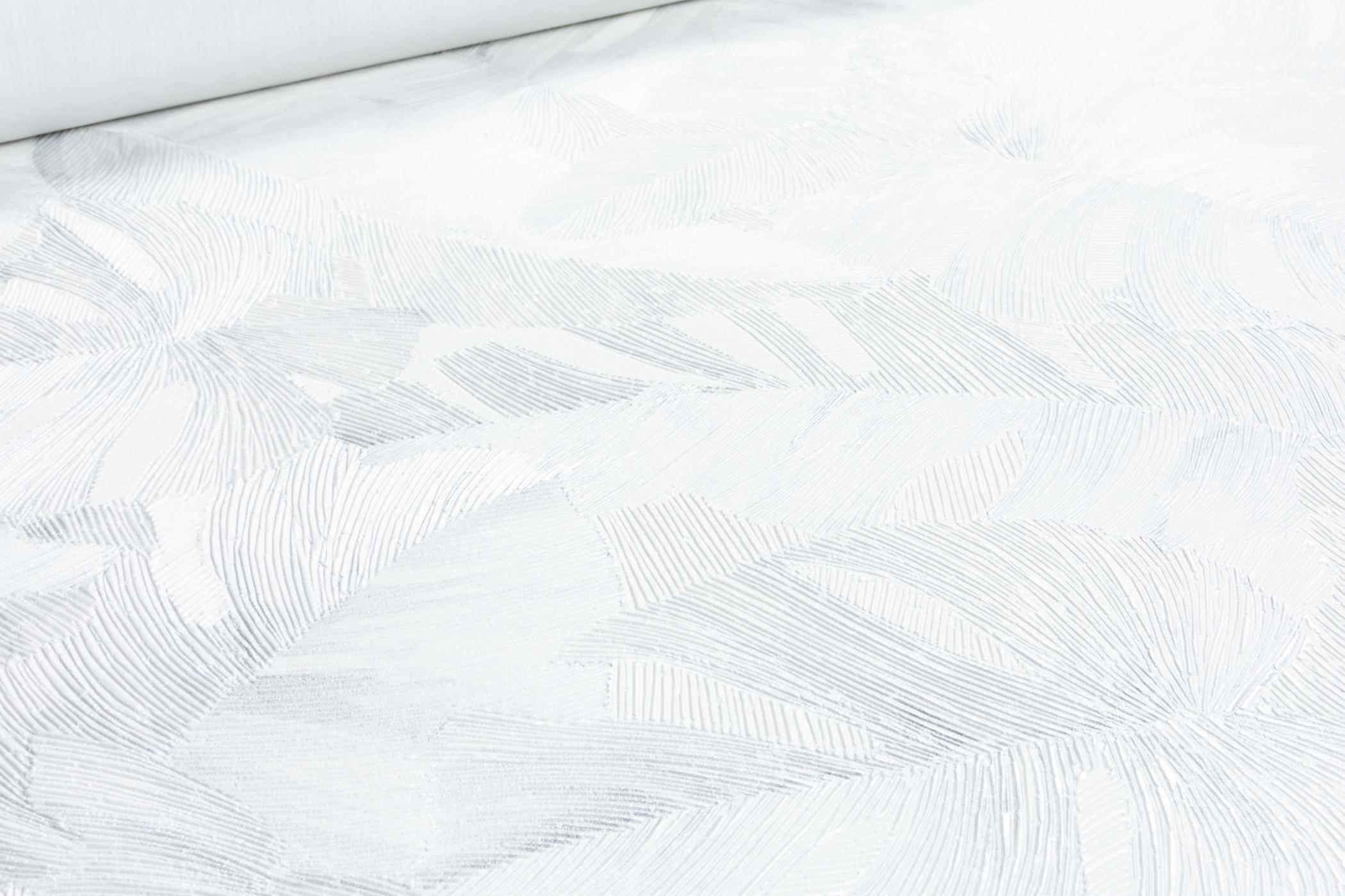 Обои флизелиновые GrandecoLife Karuna A67603 Декор винил горячего тиснения 0,53х10,05 м Серый