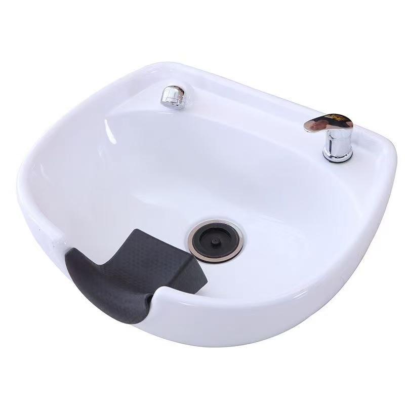 Раковина к парикмахерской мойке ДенІС professional керамическая Белый (1850275196) - фото 3 Раковина к парикмахерской мойке ДенІС professional керамическая Белый (1850275196) - фото 3