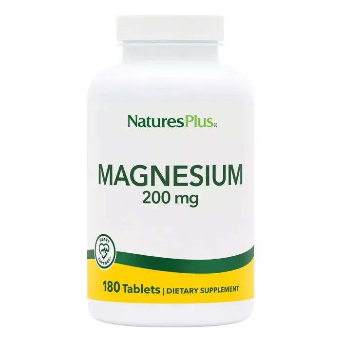 Магний Natures Plus Magnesium 200 мг 180 таблеток (NTP3360)