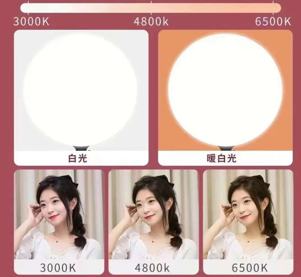 Лампа круглая LED FC666 42 см на штативе 210 см и пульт 110 Вт - фото 3