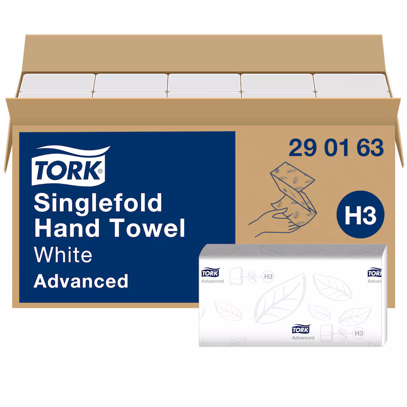 Полотенца для рук Tork Advanced со сложением типа Singlefold (290163)