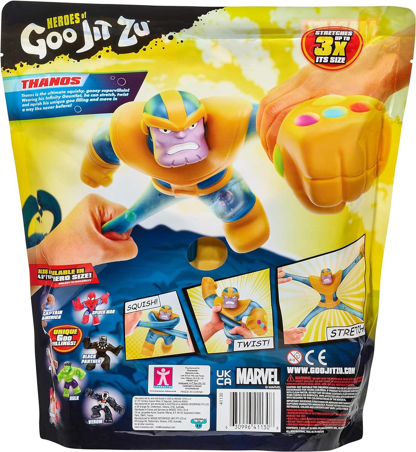 Фігурка Heroes of Goo Jit Zu Marvel Supagoo Thanos 20 см - фото 9 Фігурка Heroes of Goo Jit Zu Marvel Supagoo Thanos 20 см - фото 9