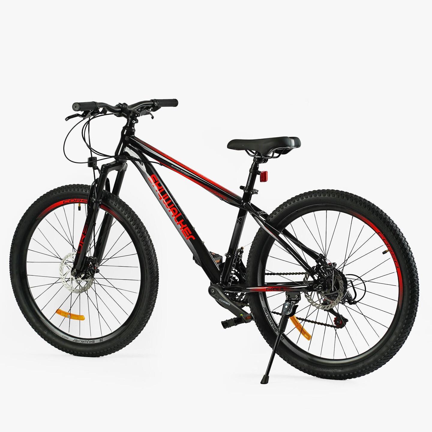 Велосипед горный Corso Skywalker 26"/15" Красный (436521491) - фото 2 Велосипед горный Corso Skywalker 26"/15" Красный (436521491) - фото 2