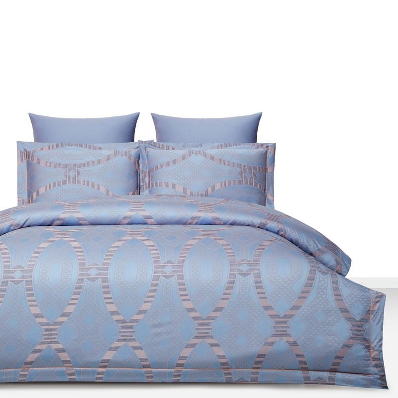Комплект постільної білизни Arya Royalty Malani евро жаккард 200x220 см (AR-A106989)