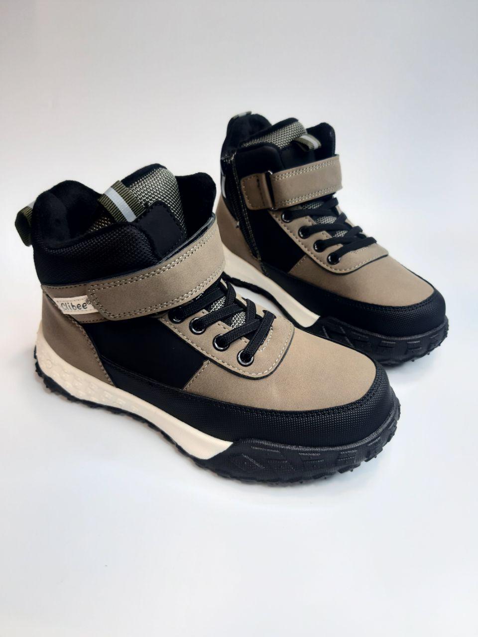 Черевики для хлопчика Clibee р. 37 23,8 см Хакі (86 green)
