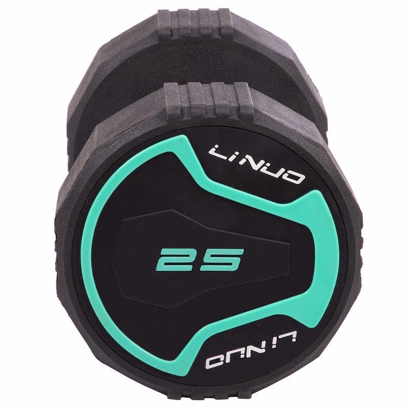 Гантель цельная профессиональная Li Nuo GA-3614-25 25 кг (18258320) - фото 2 Гантель цельная профессиональная Li Nuo GA-3614-25 25 кг (18258320) - фото 2