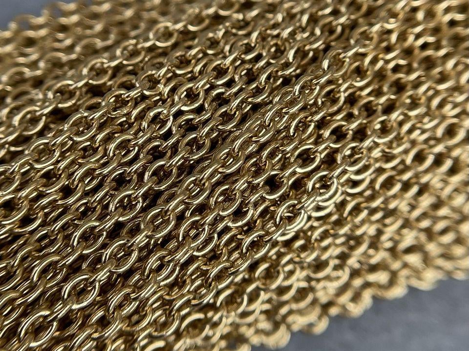 Ланцюг овальний з нержавіючої сталі 3 мм Ланцюг овальний з нержавіючої сталі 3 мм