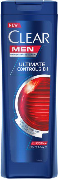 Шампунь CLEAR Ultimate Control проти лупи для чоловіків 2в1 400 мл (949) - фото 4