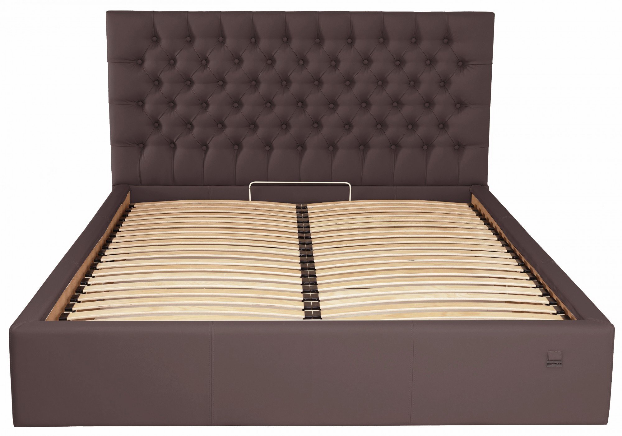 Кровать Richman Кембридж VIP Флай 2231 с дополнительной металлической цельносварной рамой 120х190 см Темно-коричневый (rich04147)