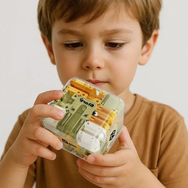 Лабиринт-головоломка 3D в форме куба (MA803) - фото 3 Лабиринт-головоломка 3D в форме куба (MA803) - фото 3