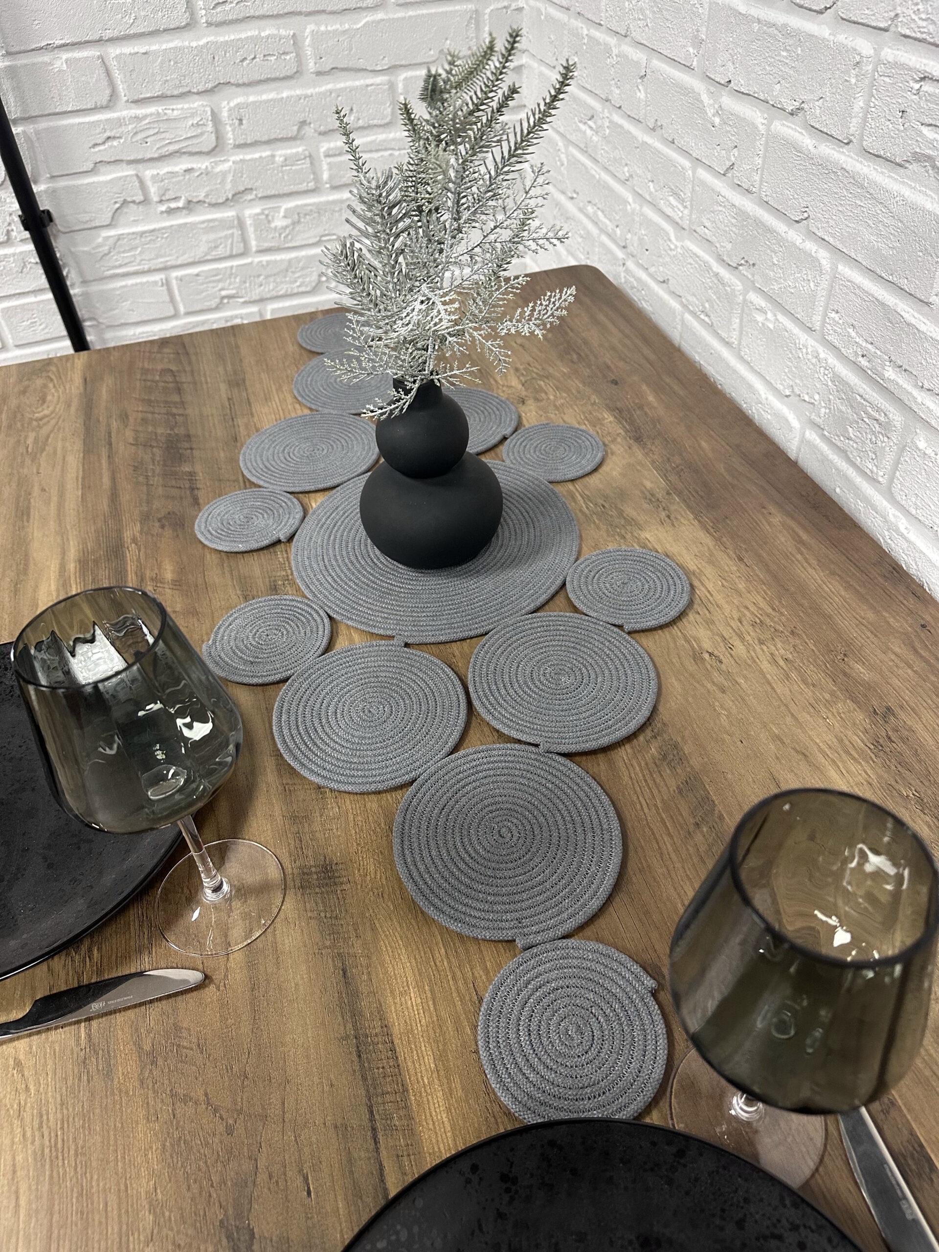 Дорожка на стол Comfort Home из шнура 90x40 см (5054230)
