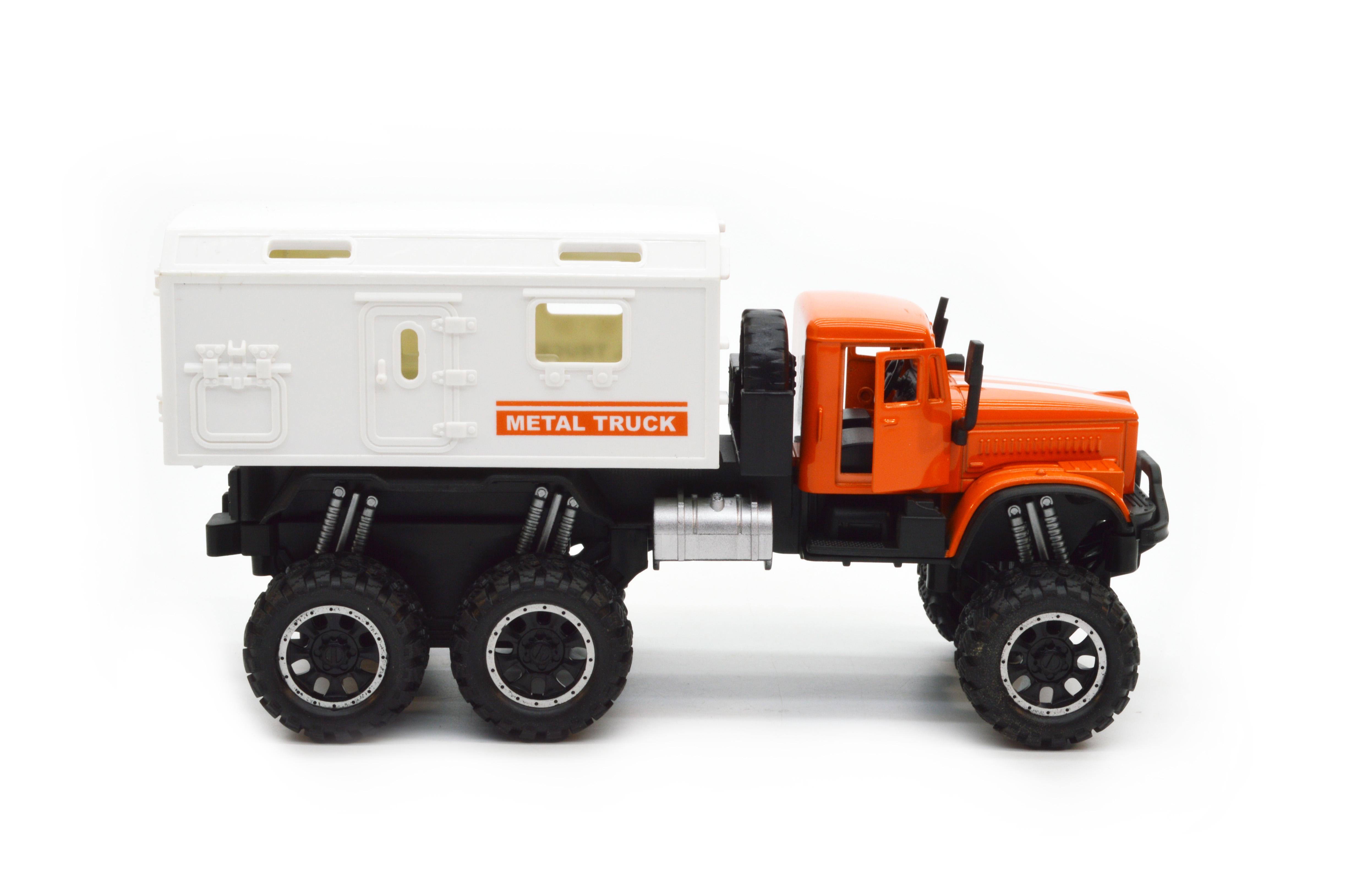 Машина металлическая КрАЗ 2217-5 инерция звук свет - фото 7