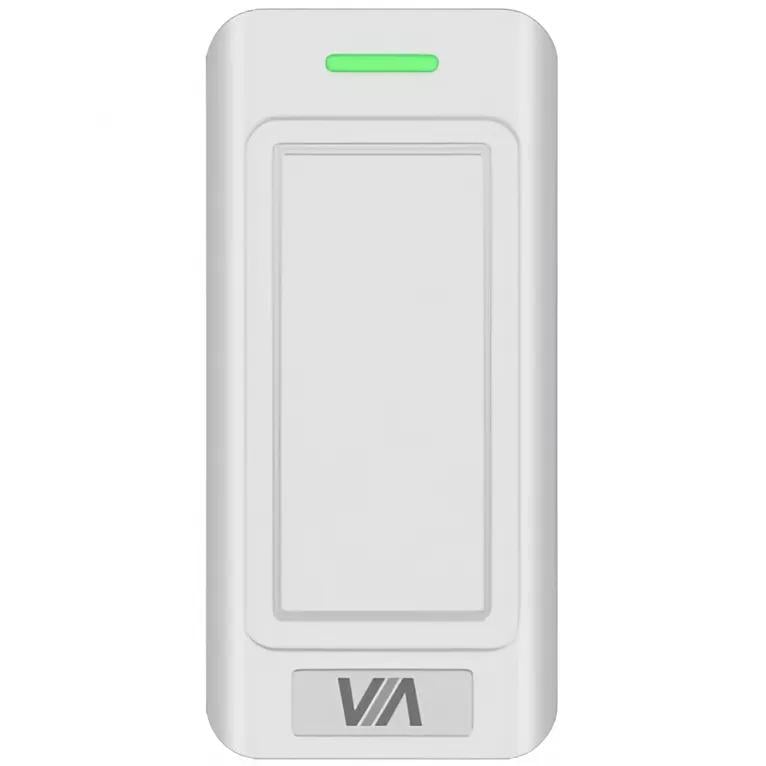 Контроллер для дверей автономный Via Security VSA-11P/E RFID-считыватель IP66 Белый (621419)