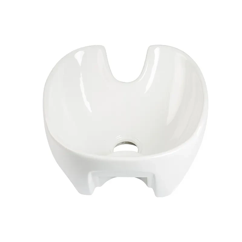 Раковина до перукарської мийки ДенІС professional Лілія 013 керамічна Білий (1453070061) - фото 1 Раковина до перукарської мийки ДенІС professional Лілія 013 керамічна Білий (1453070061) - фото 1