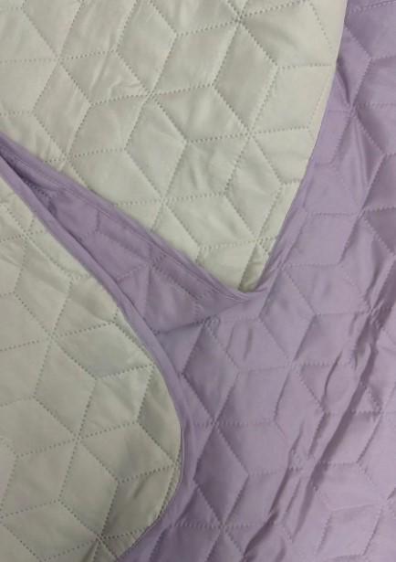 Покривало на ліжко/диван Decorator Microfiber Куб двостороннє 160х215 см Бузковий/Бежевий (85-121 1) - фото 3 Покривало на ліжко/диван Decorator Microfiber Куб двостороннє 160х215 см Бузковий/Бежевий (85-121 1) - фото 3