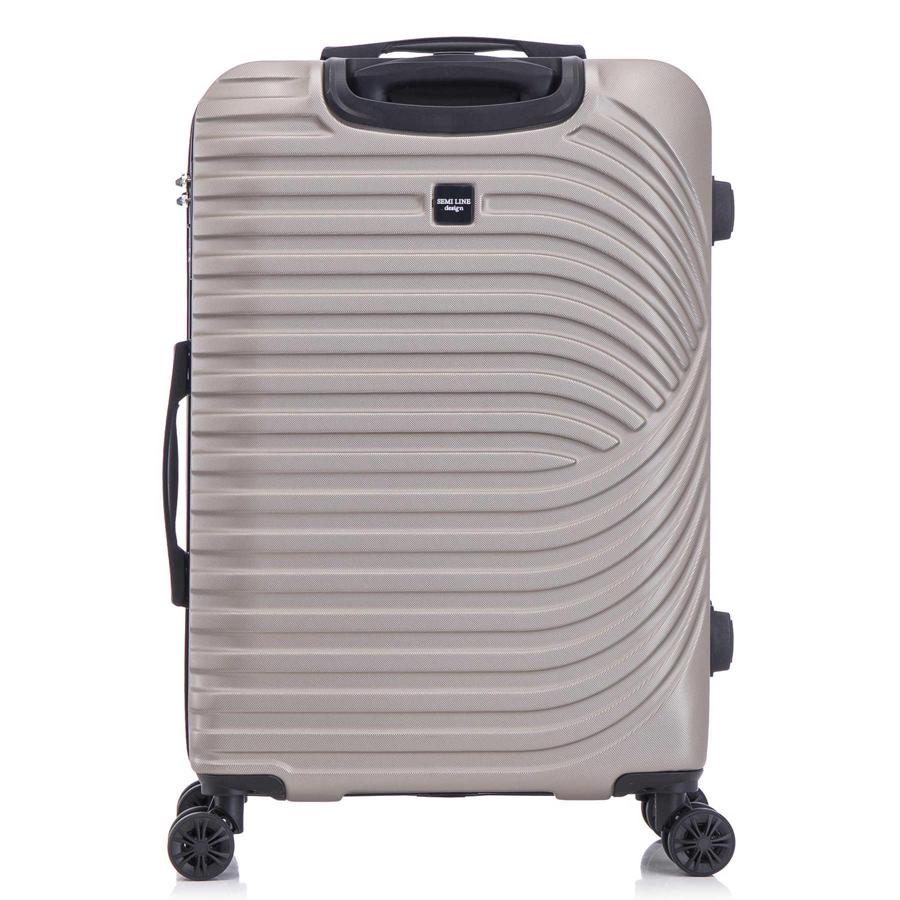 Чемодан SEMI LINE 28" L Champagne (T5864-3) - фото 4 Чемодан SEMI LINE 28" L Champagne (T5864-3) - фото 4
