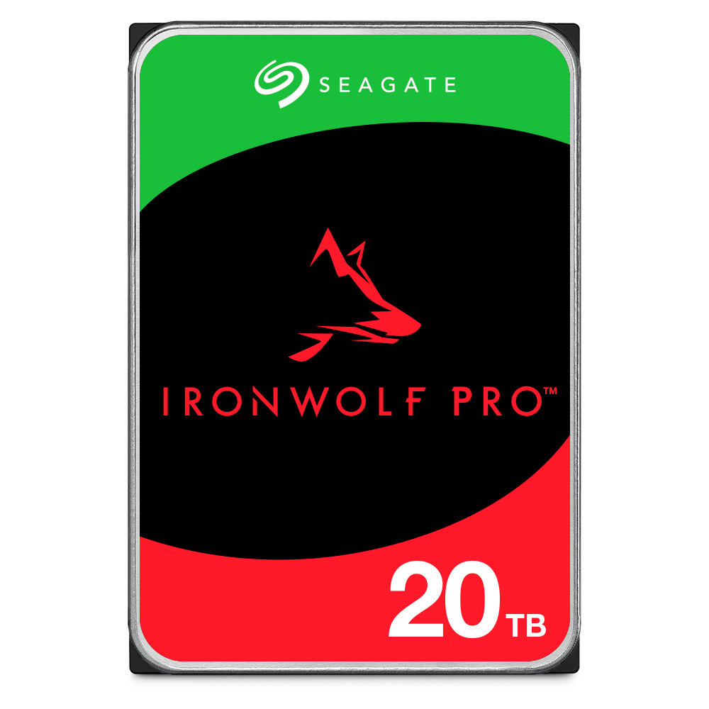 Жесткий диск Seagate IronWolf Pro 20 Тб SATA 256 Мб 7200 об/мин 6 Гбит/с Black (ST20000NT001)