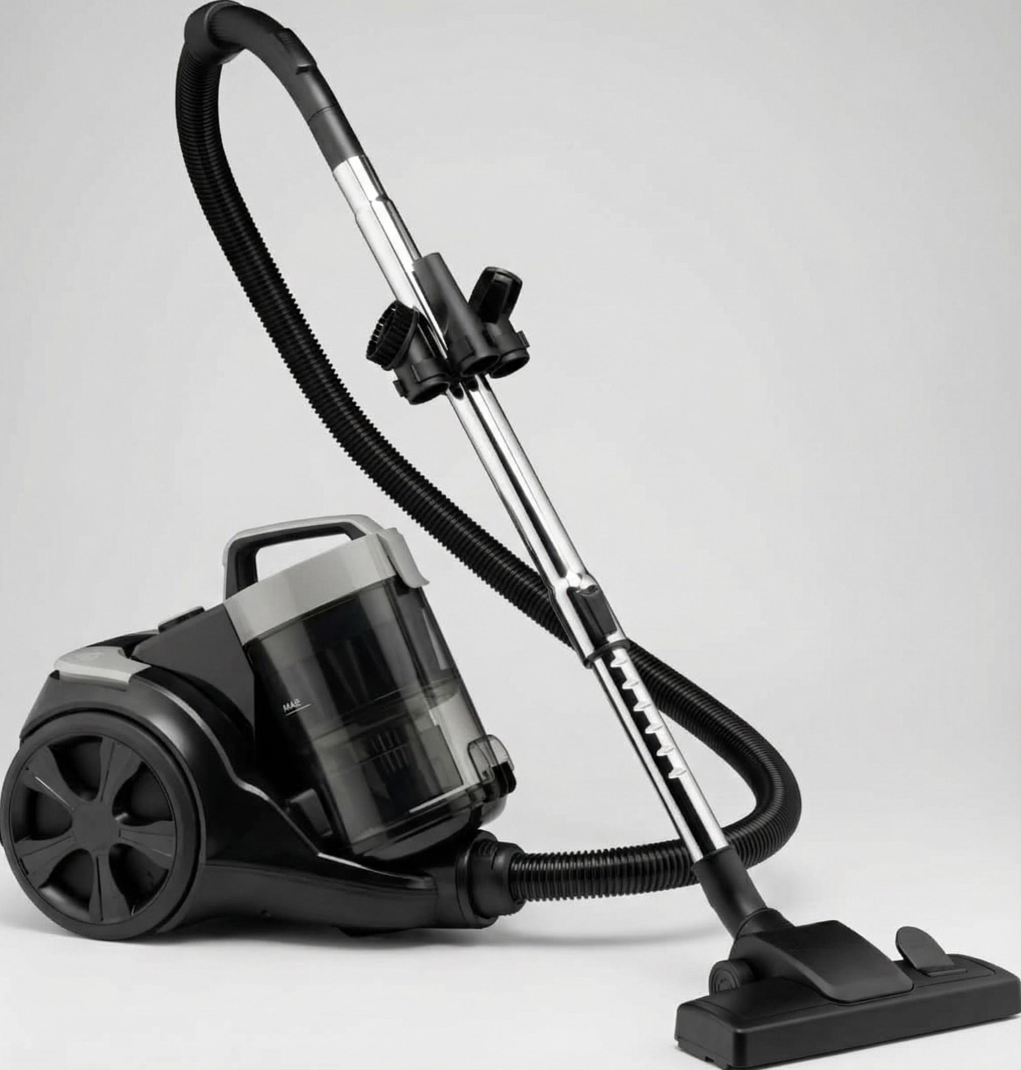 Пылесос сетевой контейнерный с HEPA фильтром для сухой уборки с телескопической трубой 3,3 л 850 Вт Черный (VCE01TABKG)