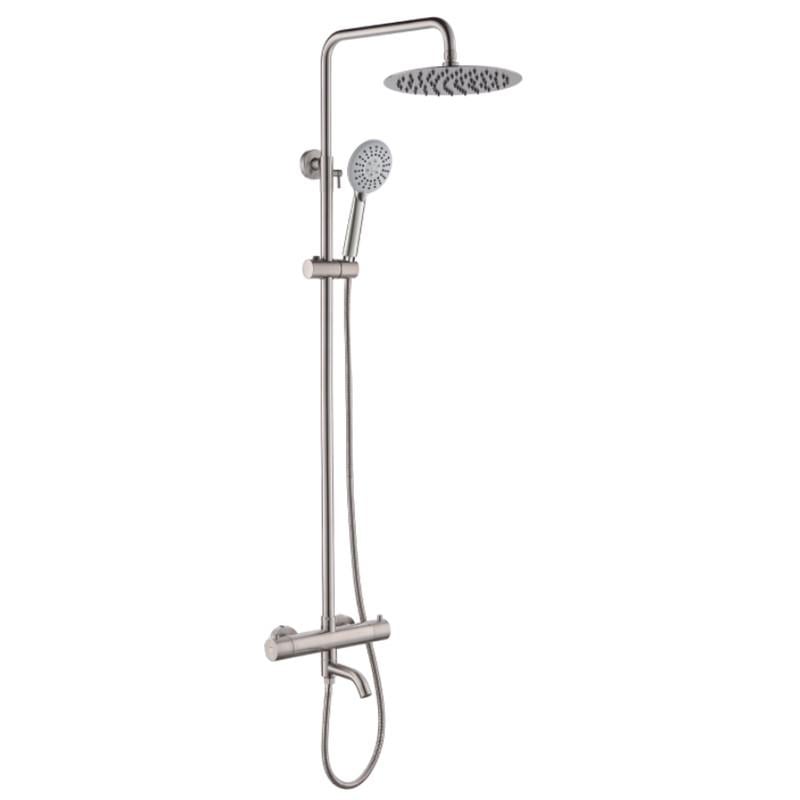Душевая колонна с термостатическим смесителем KOER KI-57018-02 3 функции из нержавеющей стали SUS304 (KR5545)