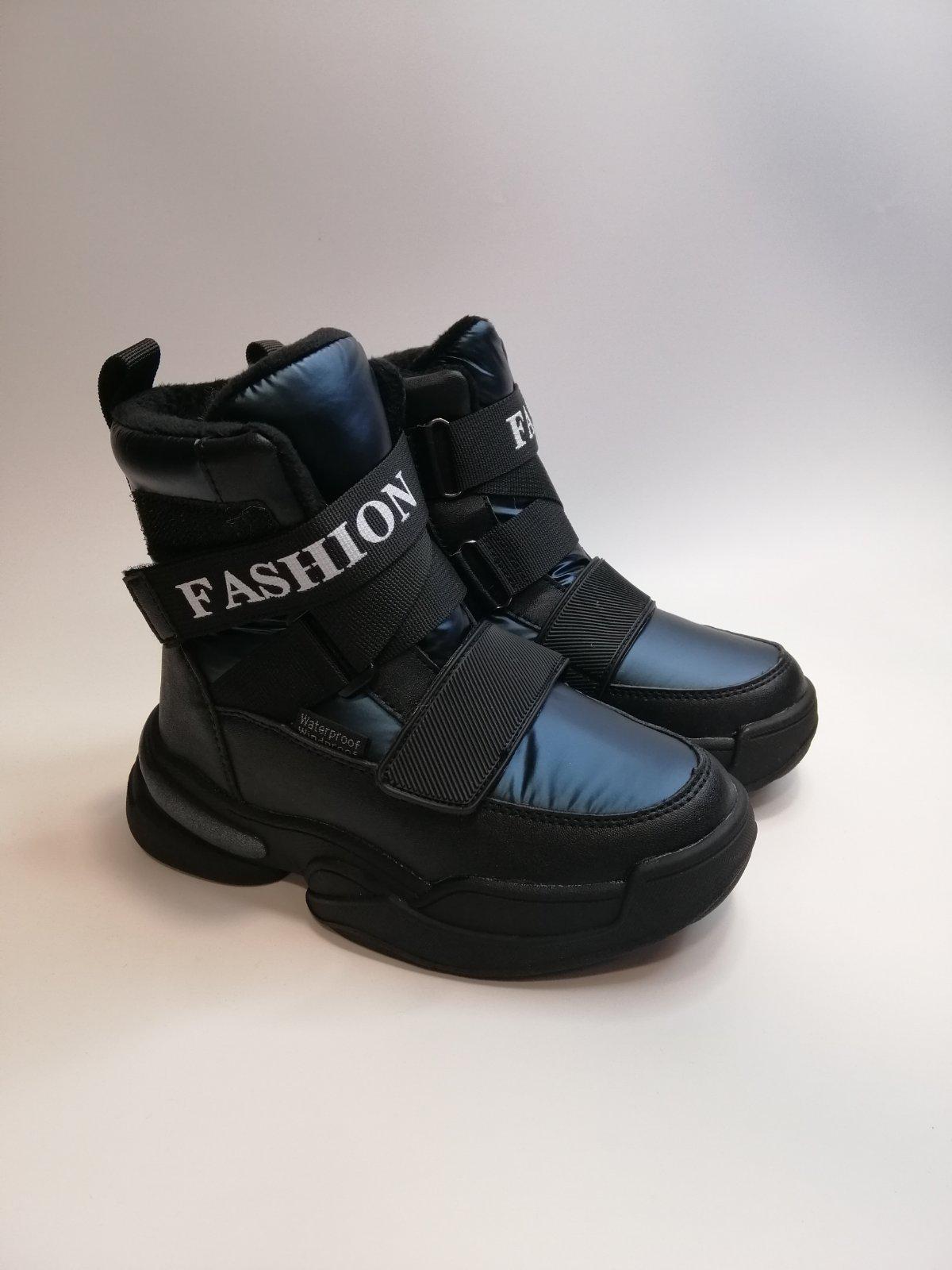 Ботинки зимние для девочки TOM.M р. 35 22,9 см Черный (10372 F)