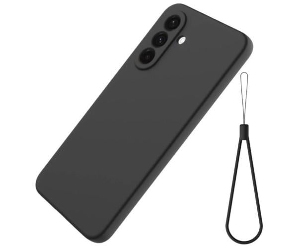 Чехол - накладка Silicone Cover Full для Samsung Galaxy A36 5G Черный