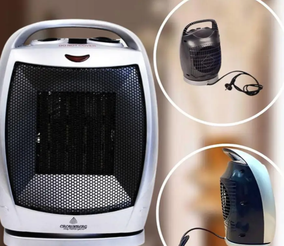 Керамический обогреватель Crownberg CB7749 компактный тепловентилятор 1500 Вт Черный (234586735) - фото 5 Керамический обогреватель Crownberg CB7749 компактный тепловентилятор 1500 Вт Черный (234586735) - фото 5