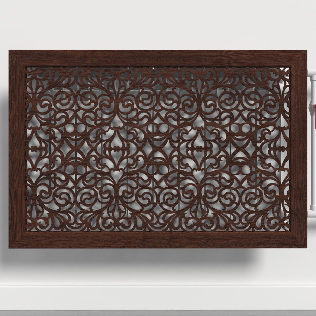 Решетка-экран на батарею SMARTWOOD 1500 мм Венге (R20275110)