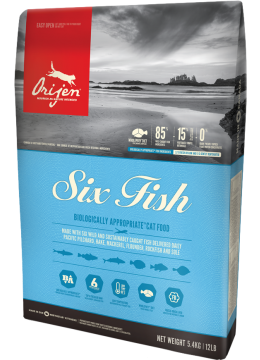 Корм сухой Orijen Six Fish Cat 5,4 кг