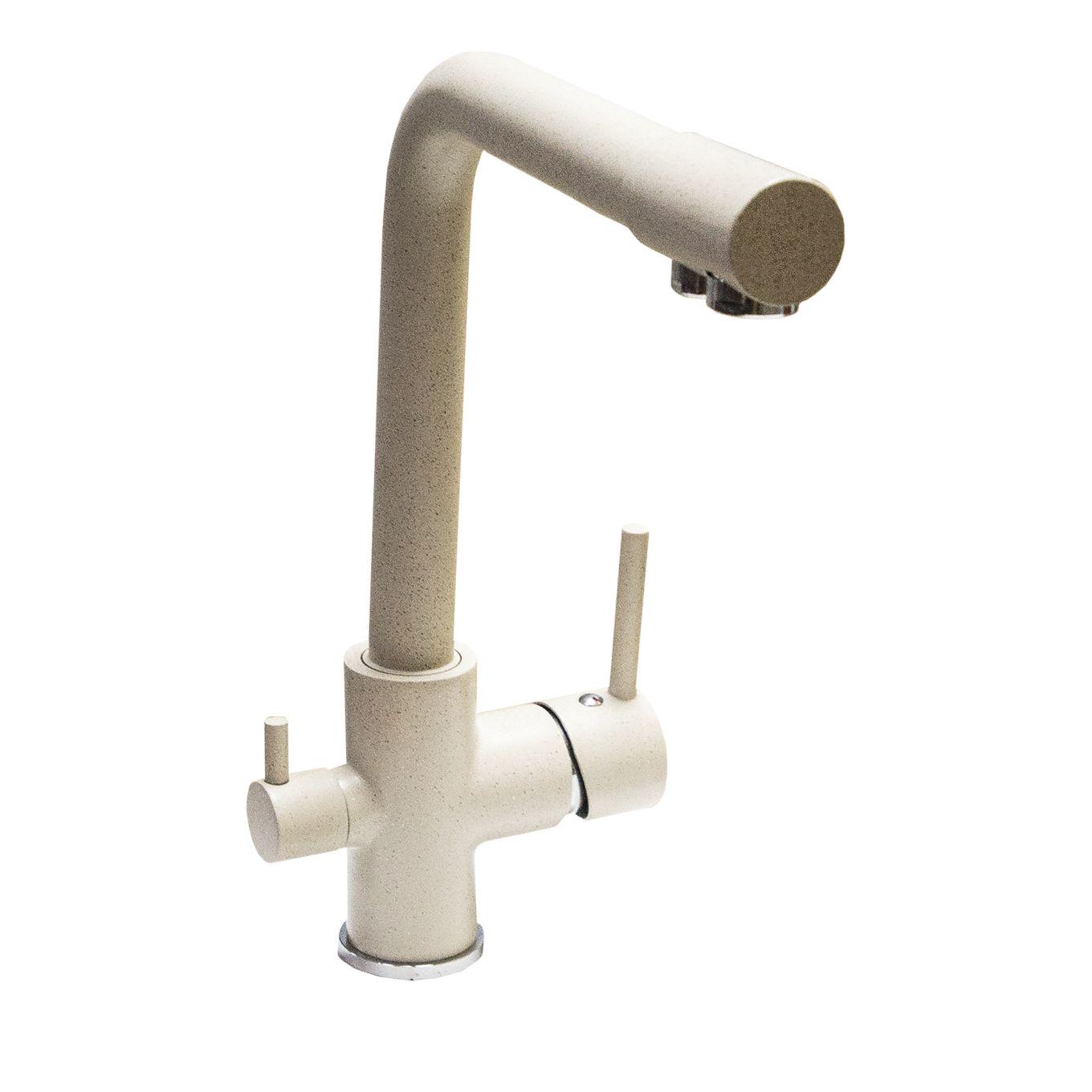 Смеситель для гранита Germece PW9519 КЗ под фильтр Бежевый (000021350)