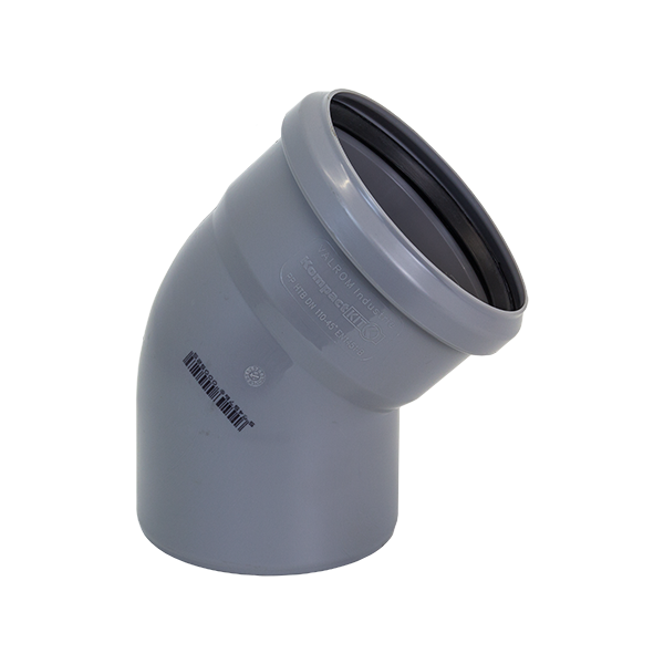 Коліно внутрішнє Valrom 110 мм 45°