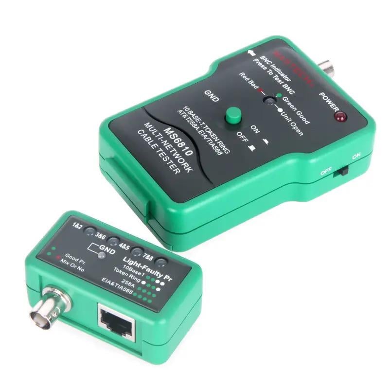 Тестер кабельный MASTECH MS6810 (3-9-70-007) Тестер кабельный MASTECH MS6810 (3-9-70-007)
