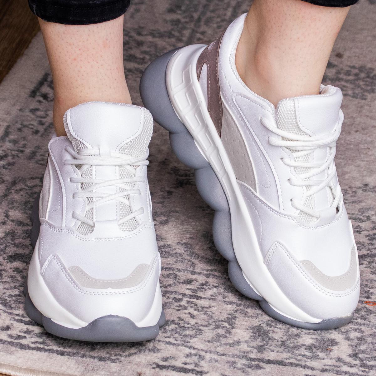 Кросівки жіночі Fashion р. 36 22,5 см Білий (1642)