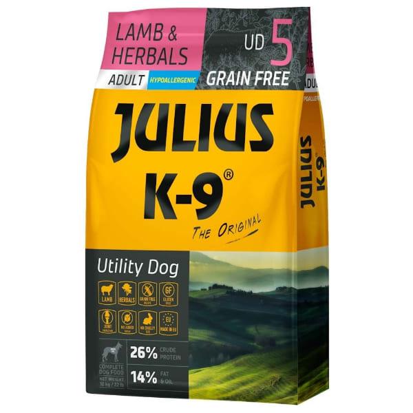 Корм для собак Julius K-9 Lamb&Herbals Ягня та травигіпоалергенний беззерновий 10 кг (000019785)