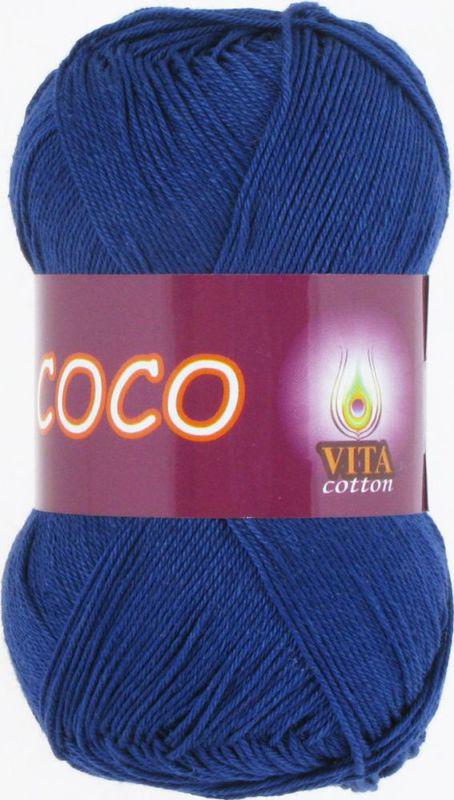 Пряжа Vita Cotton Coco 3857 синий (3367)