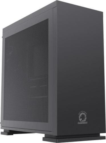 Корпус GameMax M60 черный, без БП, Mini Tower, Micro ATX / Mini ITX, 1хUSB 3.1, 2хUSB 2.0, 1x120 мм, 382х188х410 мм, 0.5 мм, 3.7