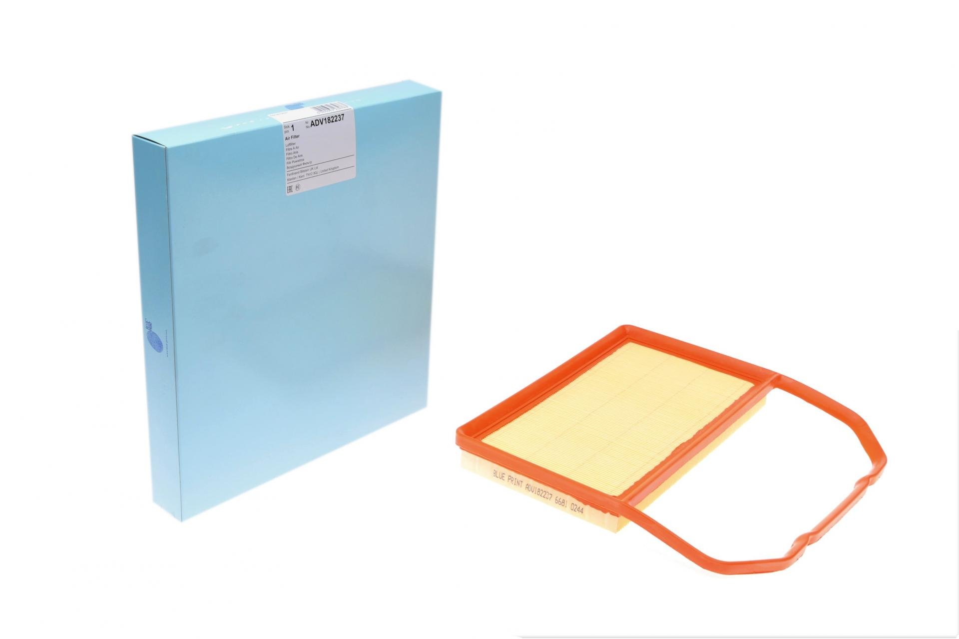 Фильтр воздушный BLUE PRINT для VW Polo/Skoda Fabia 1,0/1,2TSI/1,8GTI 14- (ADV182237)