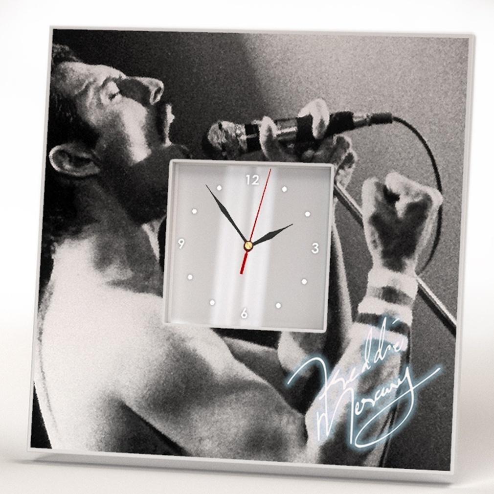 Часы Queen Фредди Меркьюри 260x260 мм (C00870)