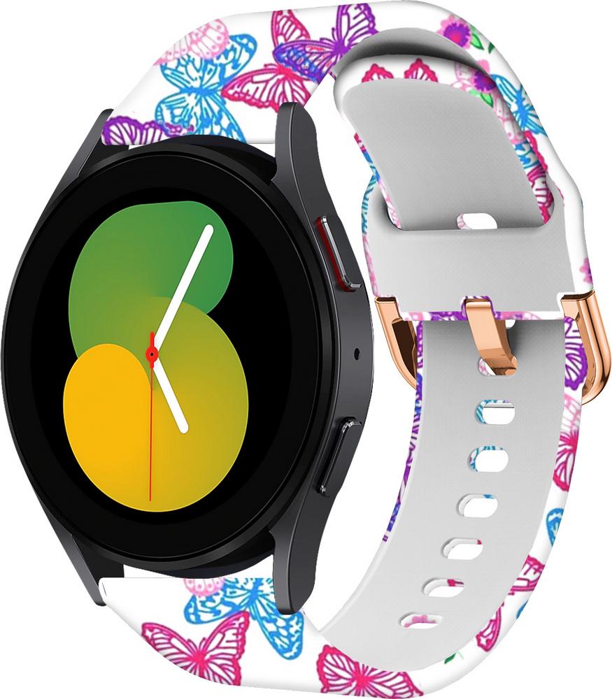 Ремешок Colorful для Galaxy Watch 5 Butterfly 40 мм (29572)