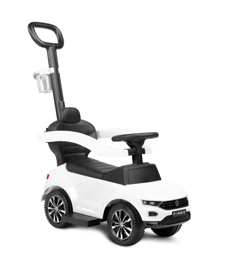 Машинка для катания Caretero Toyz VW T-Roc с родительской ручкой White (1568519468)