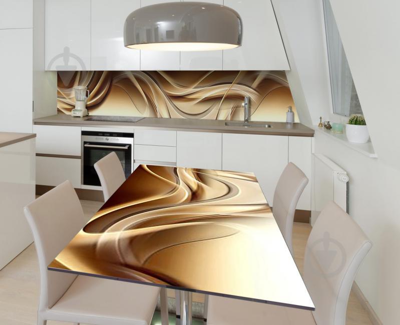 Наклейка 3Д виниловая на стол Zatarga «Кофейная дымка» 650х1200 мм (Z184140/1st) Наклейка 3Д виниловая на стол Zatarga «Кофейная дымка» 650х1200 мм (Z184140/1st)