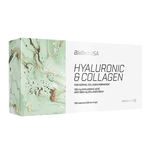 Гиалуроновая кислота Biotech USA Hyaluronic Collagen 120 капс. (BIO-49008)