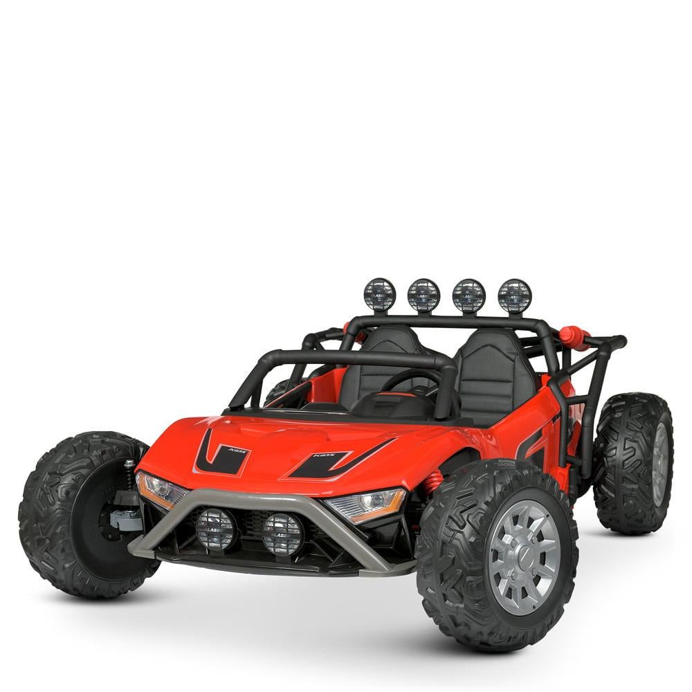 Детский электромобиль Bambi Racer JS3168EBLR-3/24V двухместный Красный