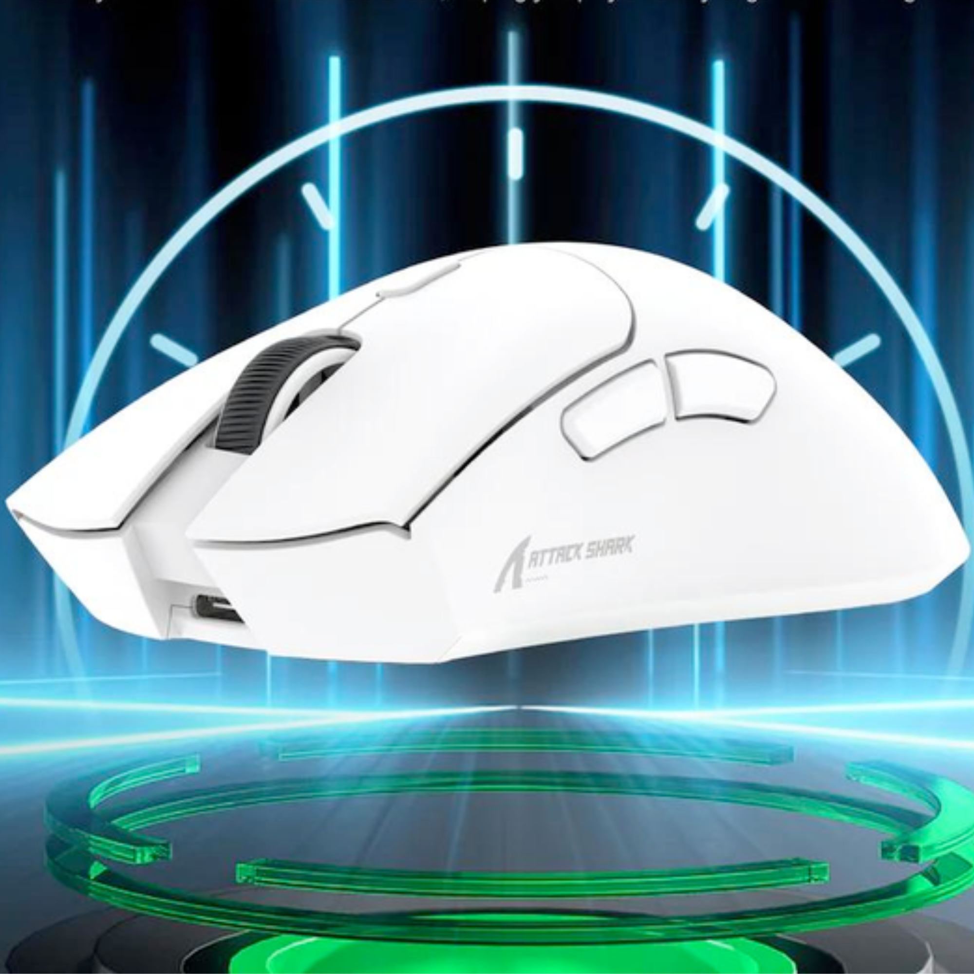 Мышка беспроводная Attack Shark R1 White (24401924) - фото 5 Мышка беспроводная Attack Shark R1 White (24401924) - фото 5