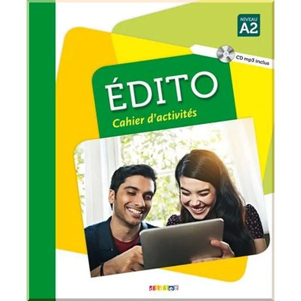 Рабочая тетрадь Édito A2 Cahier d'activités avec CD mp3