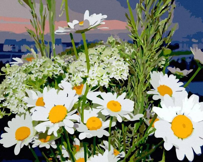 Картина по номерам Brushme Ромашки 40x50 см (BRM8807)