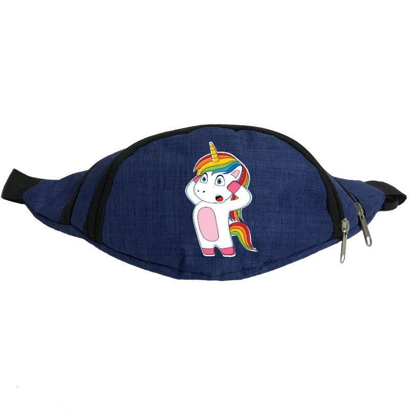 Поясная сумка-бананка Cappuchino toys Unicorn EDN 0016 Синий (1369989326)