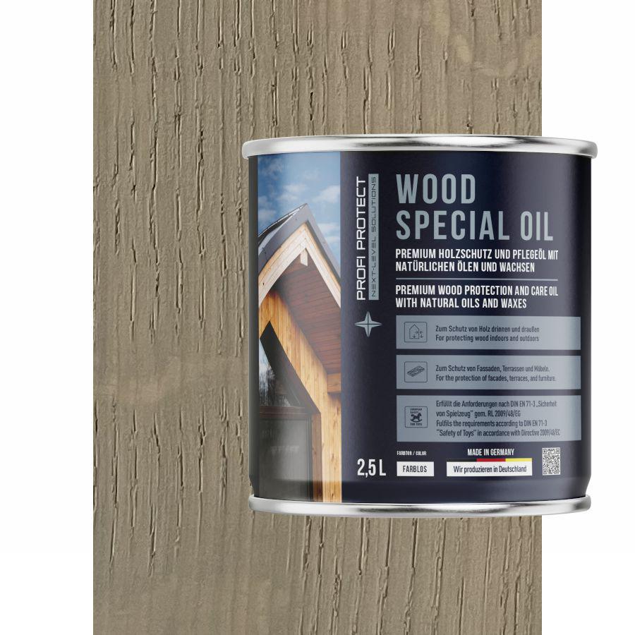 Масло для террасной доски ProfiProtect Wood Special Oil с воском 2,5 л Soda eiche (24648325)