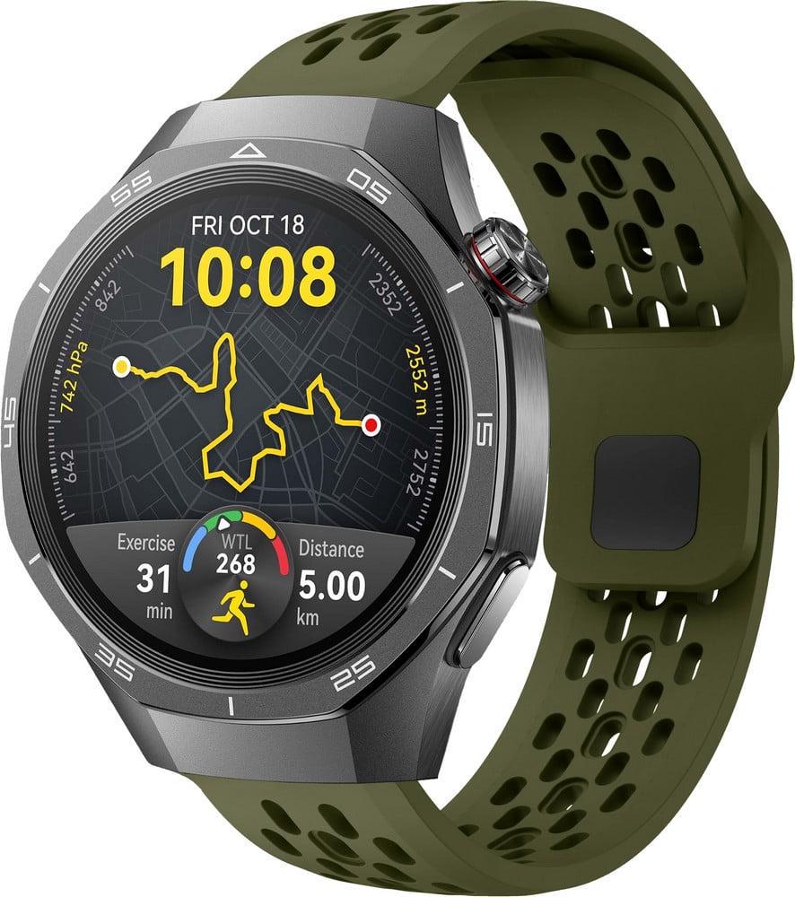 Ремешок силиконовый Liveunic для Huawei Watch GT5/GT5 Pro 46 мм Khaki (41986-17)
