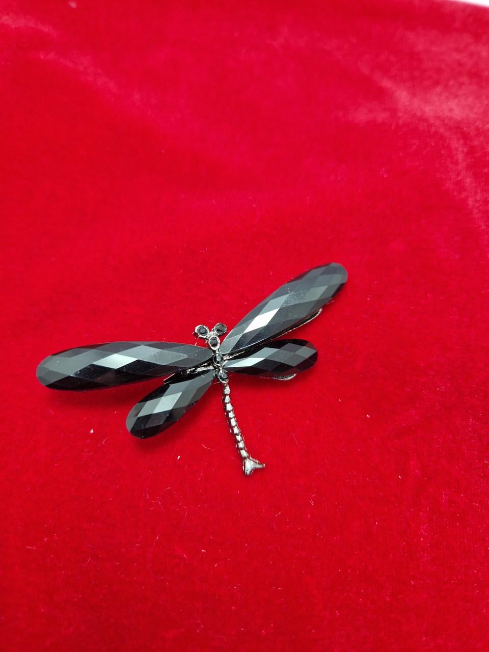 Брошь Стрекоза Черный (1861837907) Брошь Стрекоза Черный (1861837907)