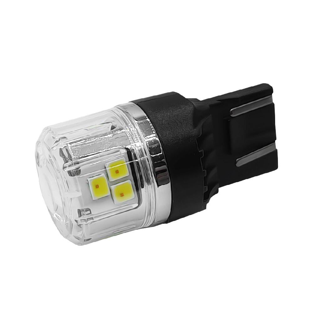 Лампа светодиодная 7443 AVolt T20 - NAO NS DC10-14V для американцев 2 шт. Бело-желтый